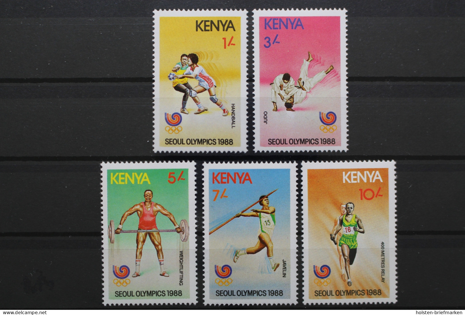 Kenia, MiNr. 447-451, Postfrisch - Kenya (1963-...)