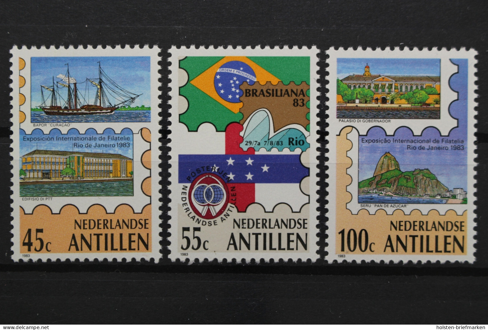 Niederländische Antillen, MiNr. 494-496, Postfrisch - America (Other)