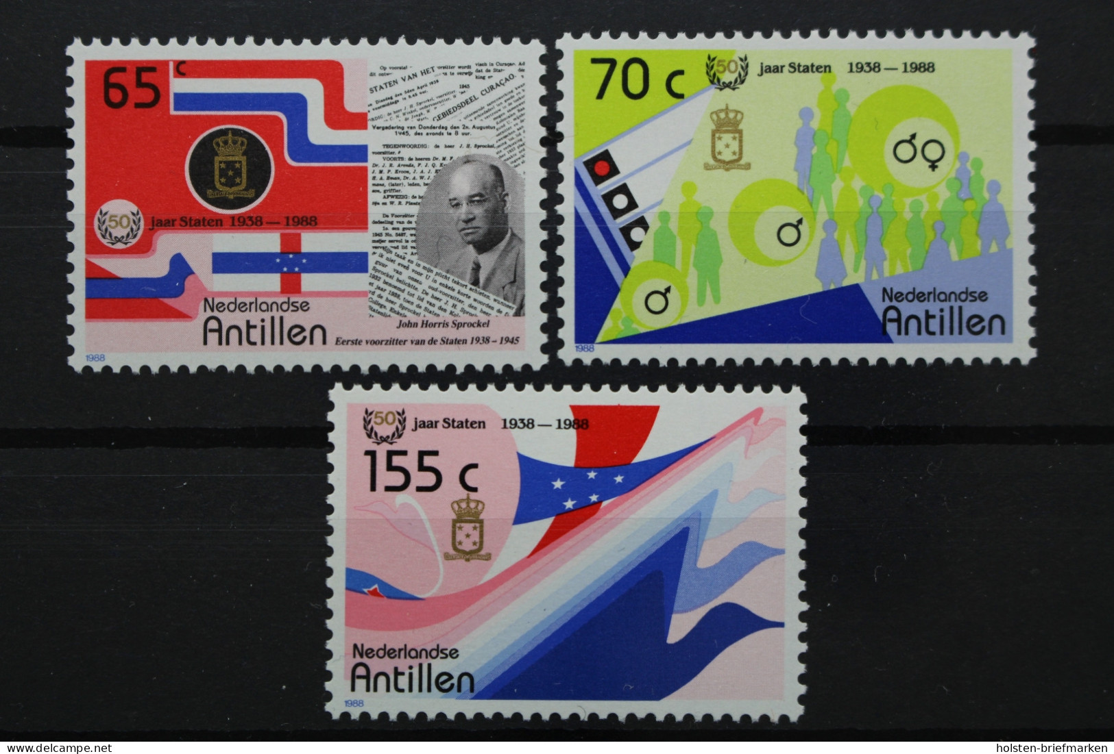 Niederländische Antillen, MiNr. 632-634, Postfrisch - Otros - América