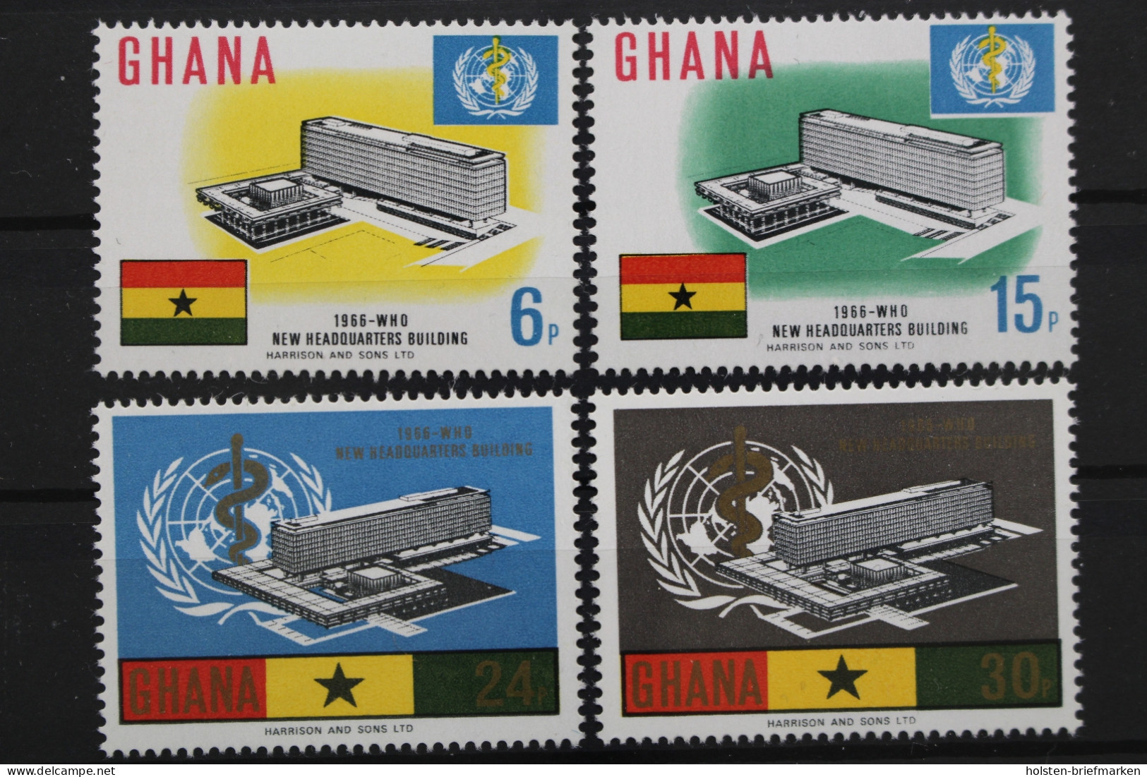 Ghana, MiNr. 257-260 A, Postfrisch - Ghana (1957-...)