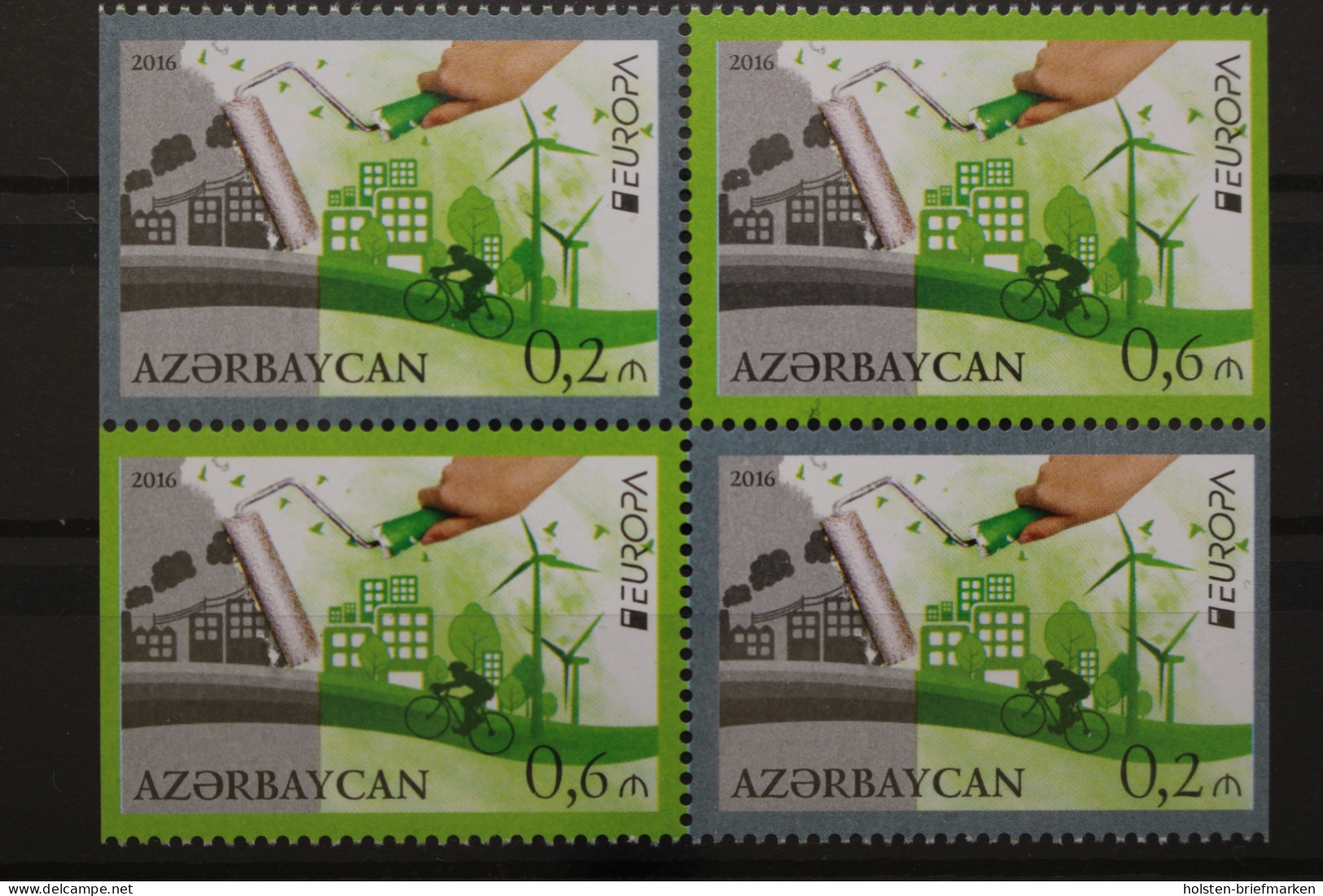 Aserbaidschan, MiNr. 1140-1141 D, Heftchenblatt, Postfrisch - Azerbaïjan