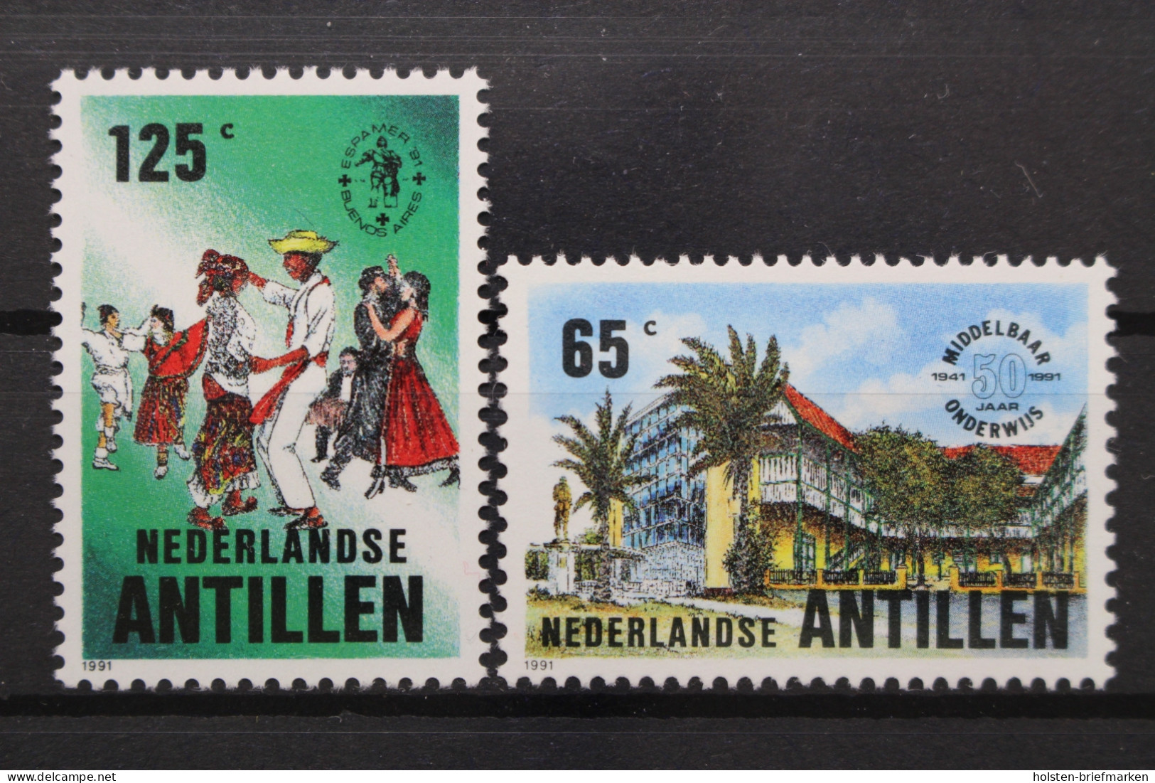 Niederländische Antillen, MiNr. 726-727, Postfrisch - America (Other)