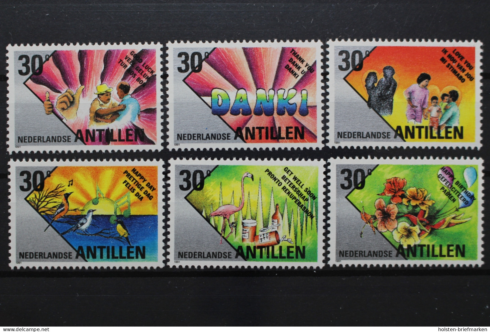 Niederländische Antillen, MiNr. 717-722, Postfrisch - Amerika (Varia)
