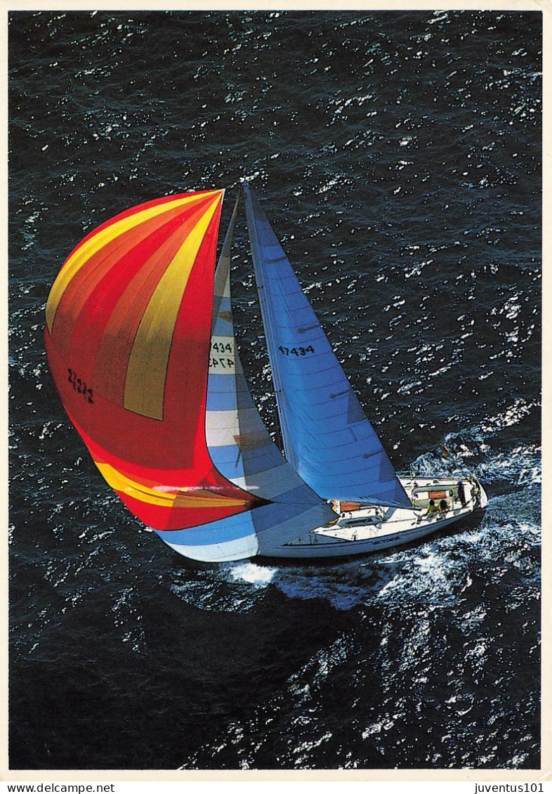 CPSM Sailing In Monterey Bay-Timbre      L2807 - Segeln