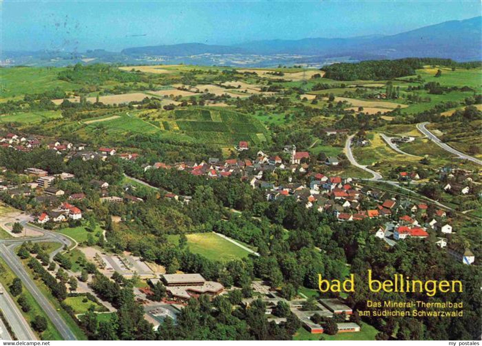 73968286 Bad_Bellingen Panorama Kurort Markgraeflerland Schwarzwald - Bad Bellingen