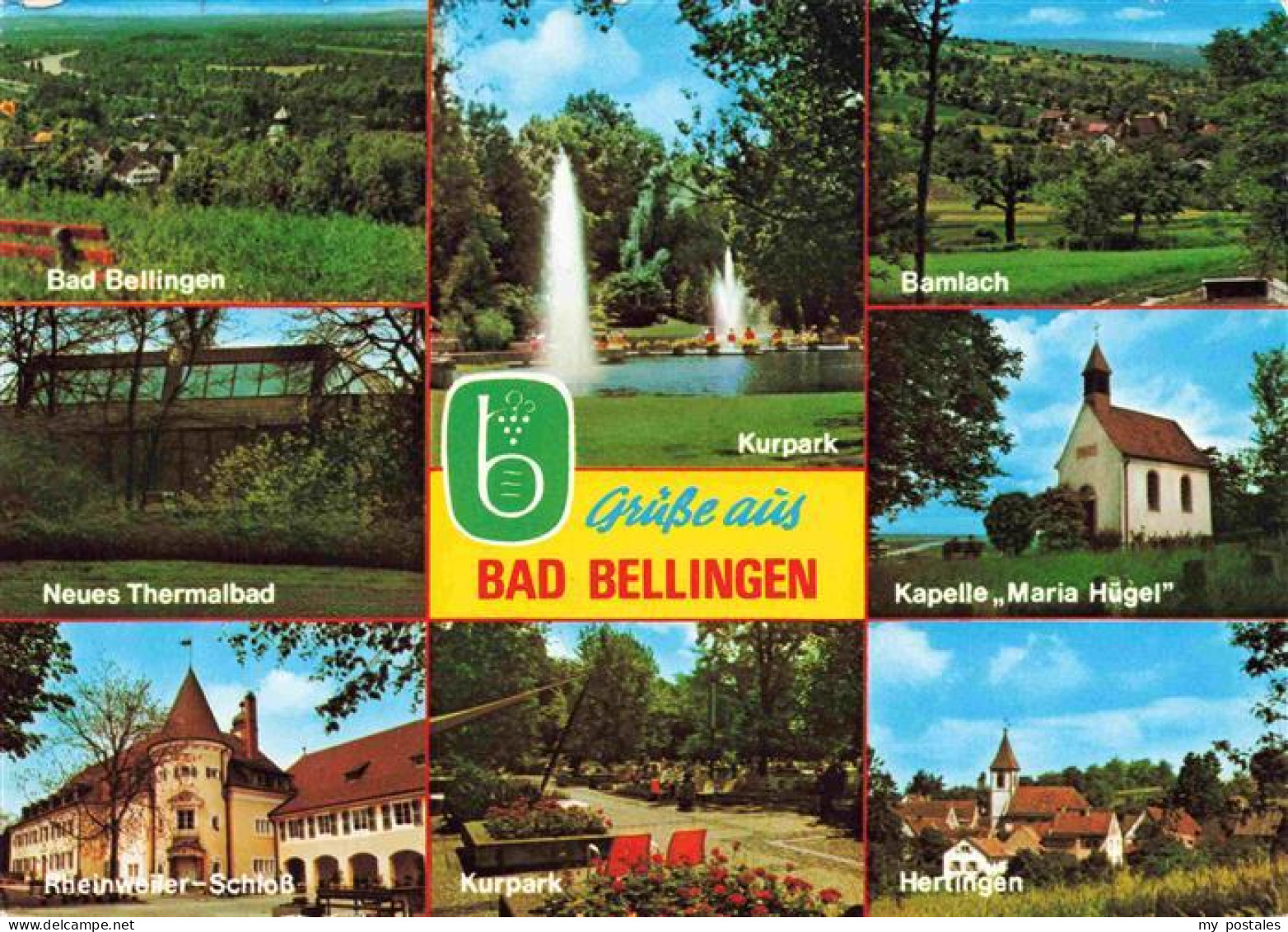 73968262 Bad_Bellingen Panorama Kurort Im Markgraeflerland Schwarzwald Kurpark T - Bad Bellingen