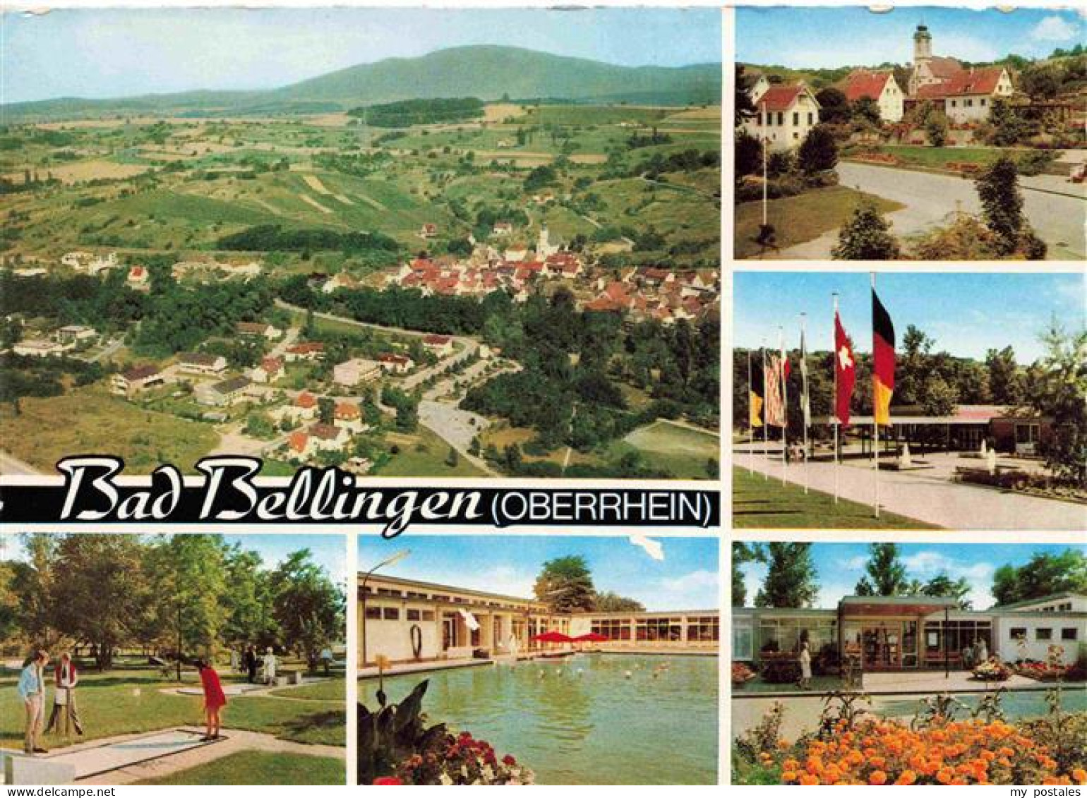 73968249 Bad_Bellingen Panorama Kurort Im Markgraeflerland Schwarzwald Luftaufna - Bad Bellingen