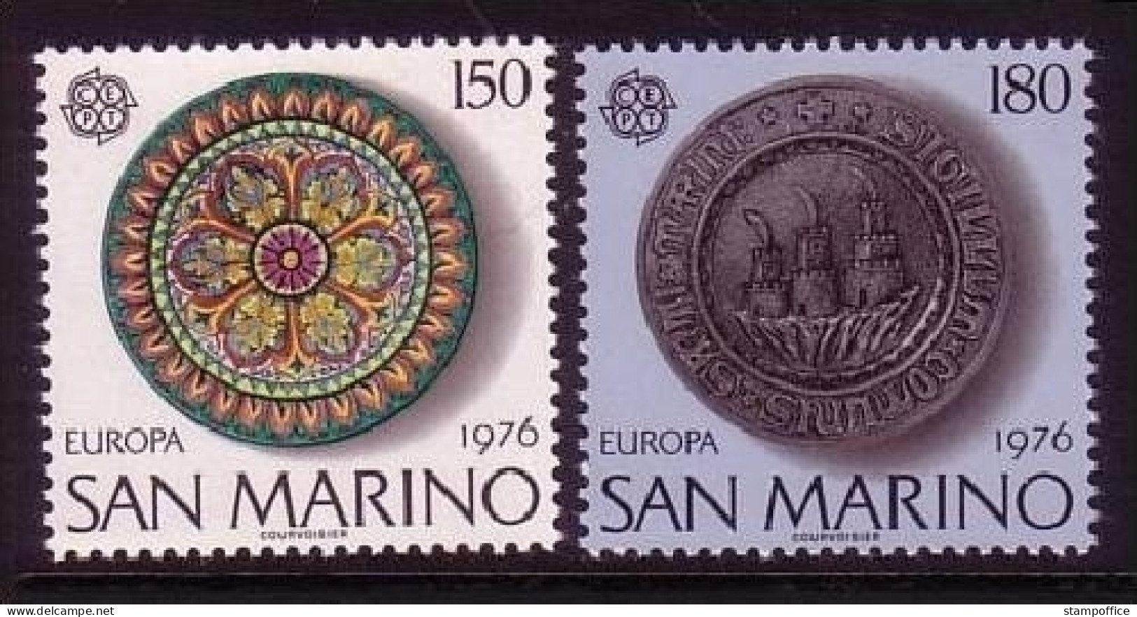 SAN MARINO MI-NR. 1119-1120 POSTFRISCH(MINT) EUROPA 1976 - KUNSTHANDWERK - 1976