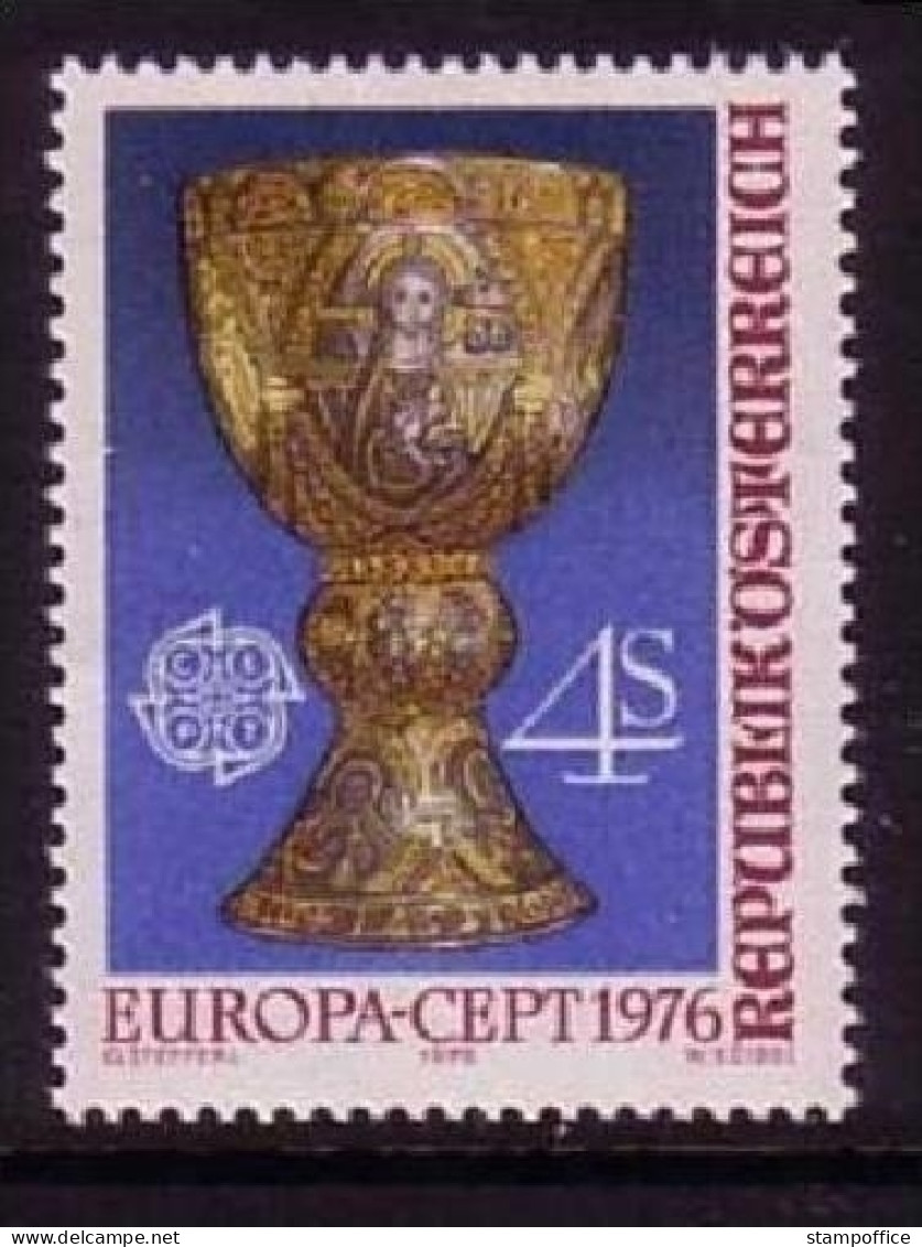 ÖSTERREICH MI-NR. 1516 POSTFRISCH(MINT) EUROPA 1976 KUNSTHANDWERK - 1976