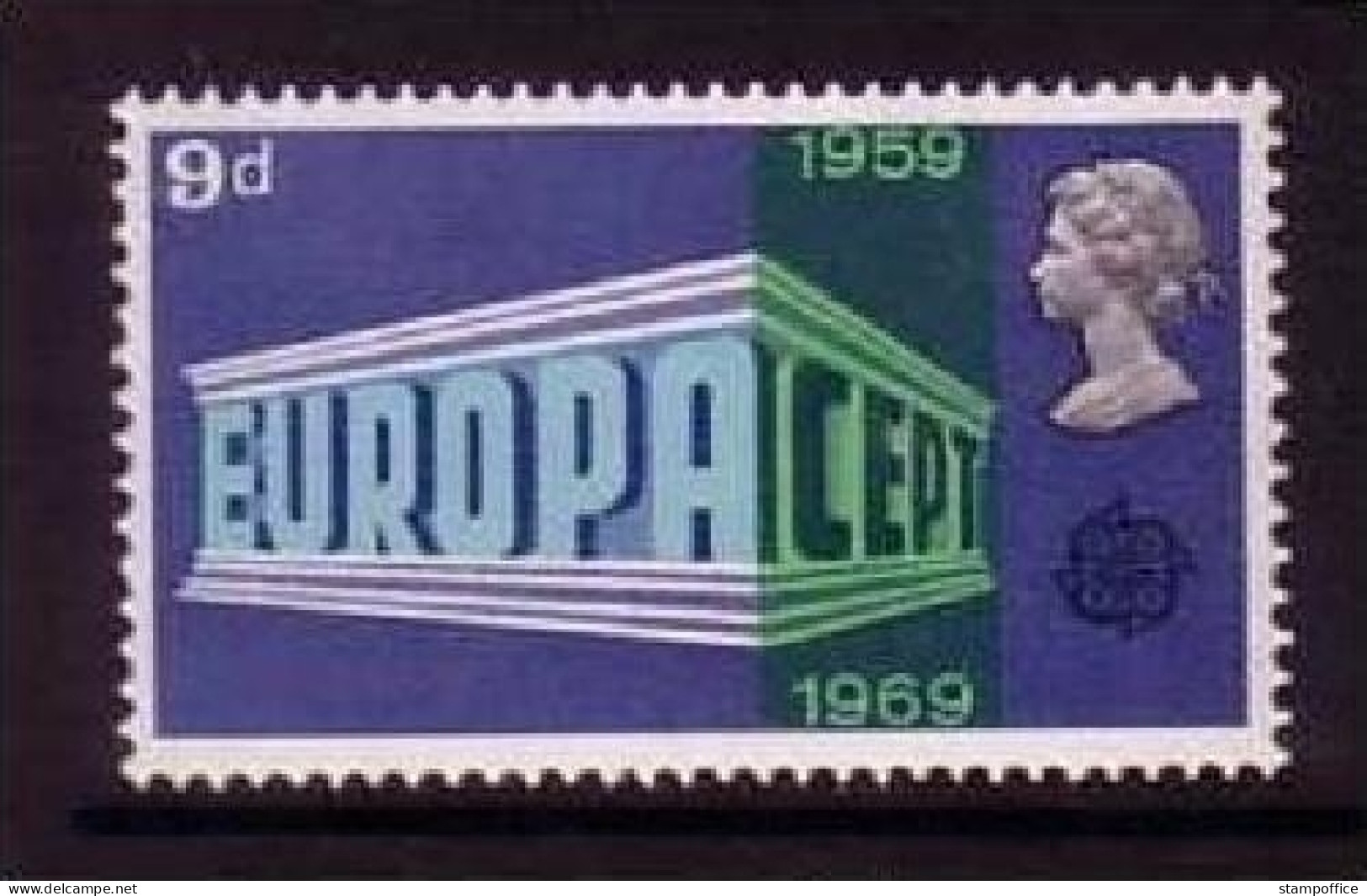 GROSSBRITANNIEN MI-NR. 512 POSTFRISCH(MINT) EUROPA 1969 - EUROPA CEPT - 1969