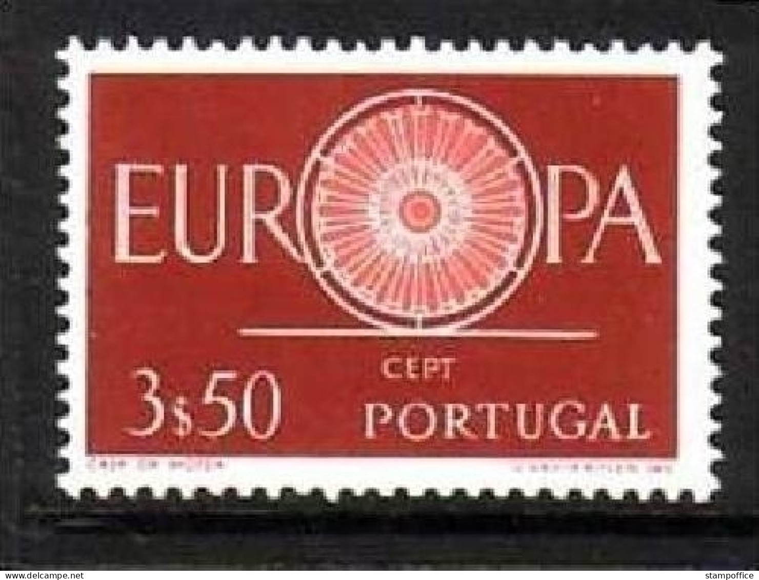 PORTUGAL MI-NR. 899 POSTFRISCH(MINT) EUROPA 1960 - WAGENRAD - 1960