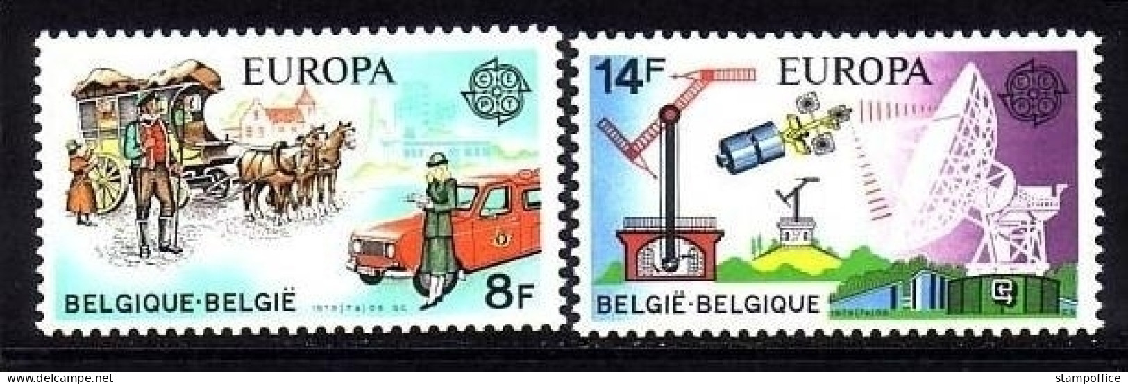 BELGIEN MI-NR. 1982-1983 POSTFRISCH(MINT) EUROPA 1979 POSTWESEN KUTSCHE AUTO SATELLIT - 1979