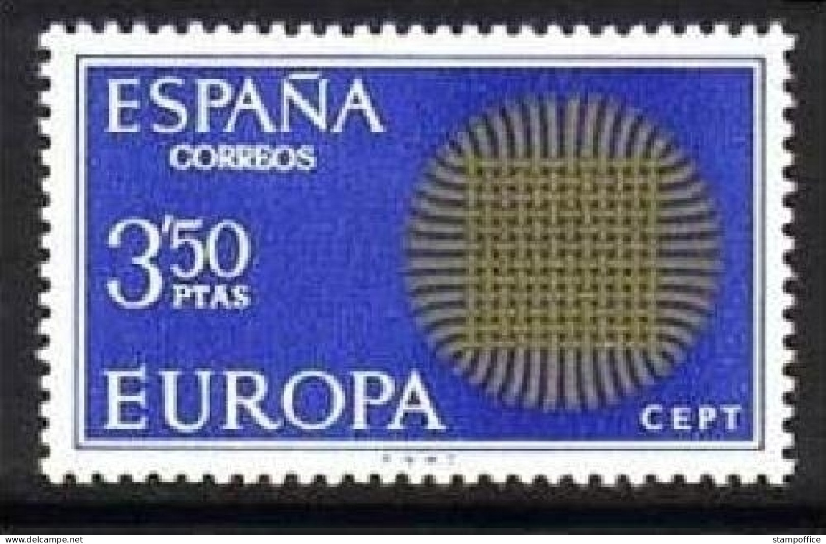 SPANIEN MI-NR. 1860 POSTFRISCH(MINT) EUROPA 1970 - SONNENSYMBOL - 1970