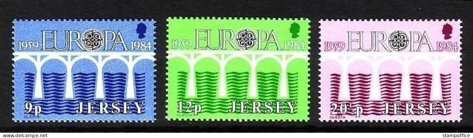 JERSEY MI-NR. 320-322 POSTFRISCH(MINT) EUROPA 1984 - BRÜCKE - 1984