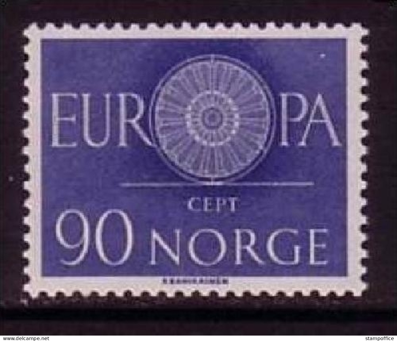 NORWEGEN MI-NR. 449 POSTFRISCH(MINT) EUROPA 1960 - WAGENRAD - 1960