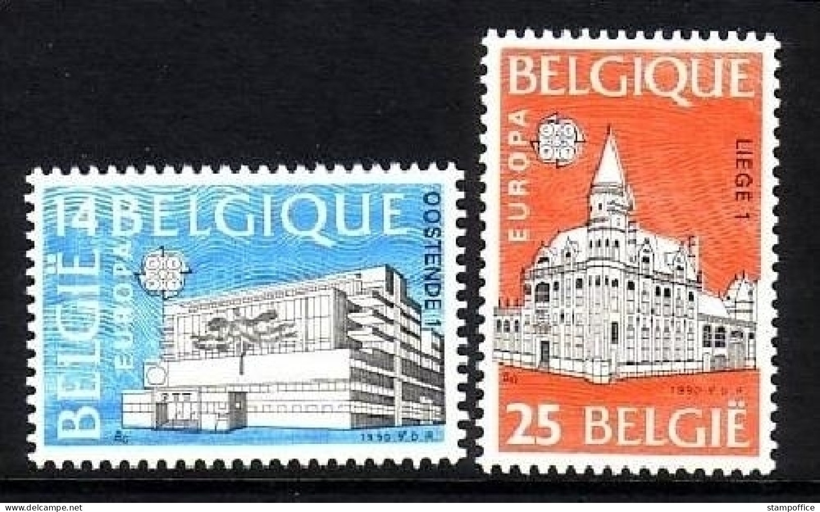 BELGIEN MI-NR. 2419-2420 POSTFRISCH(MINT) EUROPA 1990 - POSTALISCHE EINRICHTUNGEN - 1990