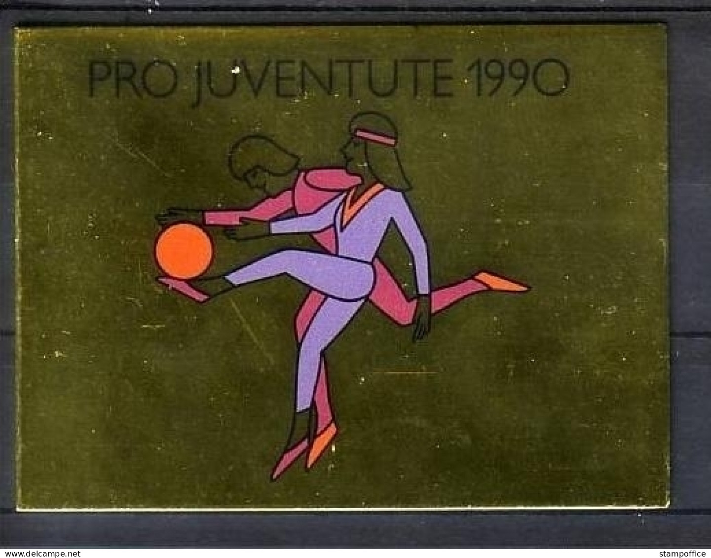 SCHWEIZ MH 0-88 GESTEMPELT(USED) PRO JUVENTUTE 1990 - Carnets