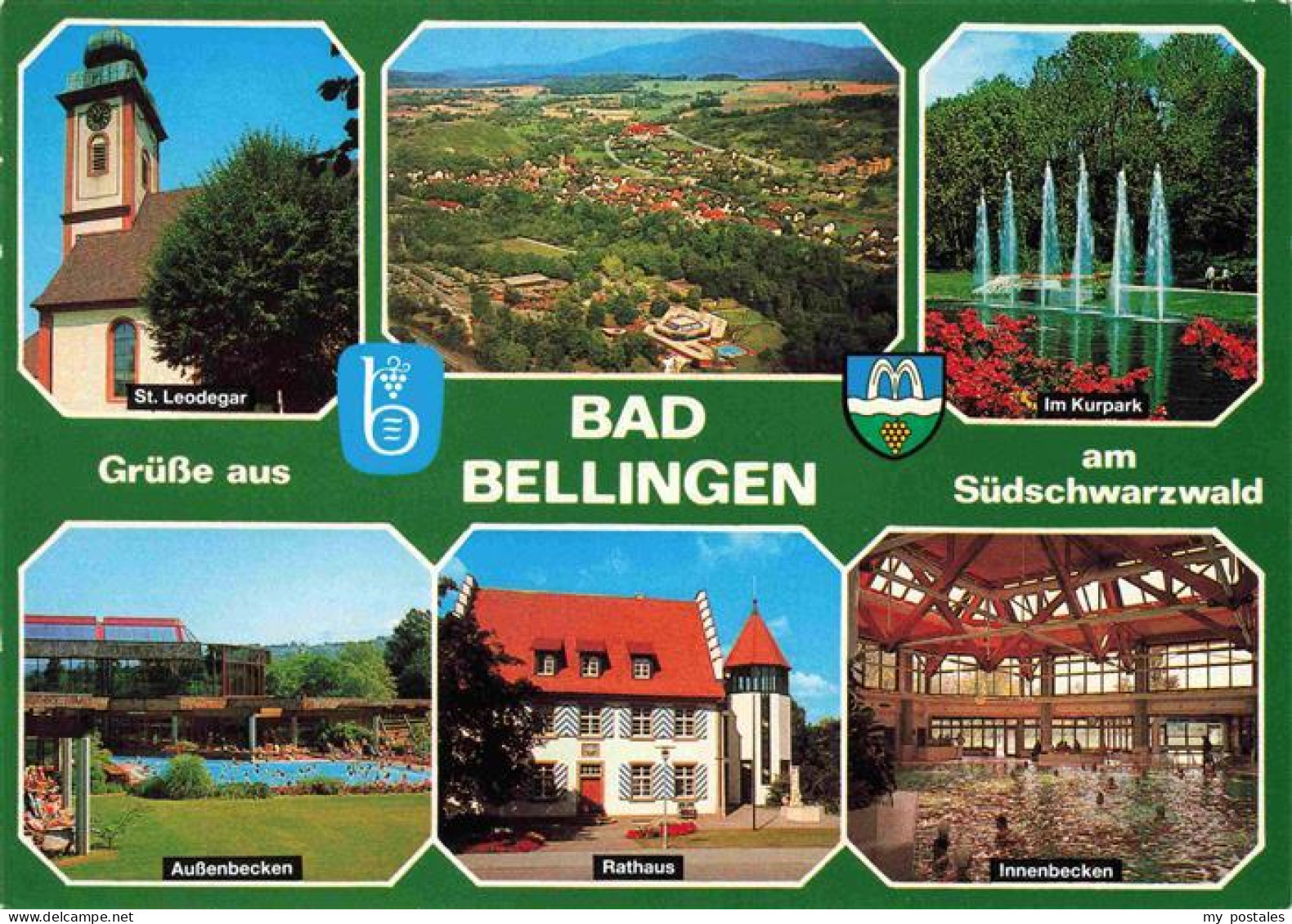 73968179 Bad_Bellingen Luftaufnahme Kurort Im Markgraeflerland Schwarzwald Kirch - Bad Bellingen