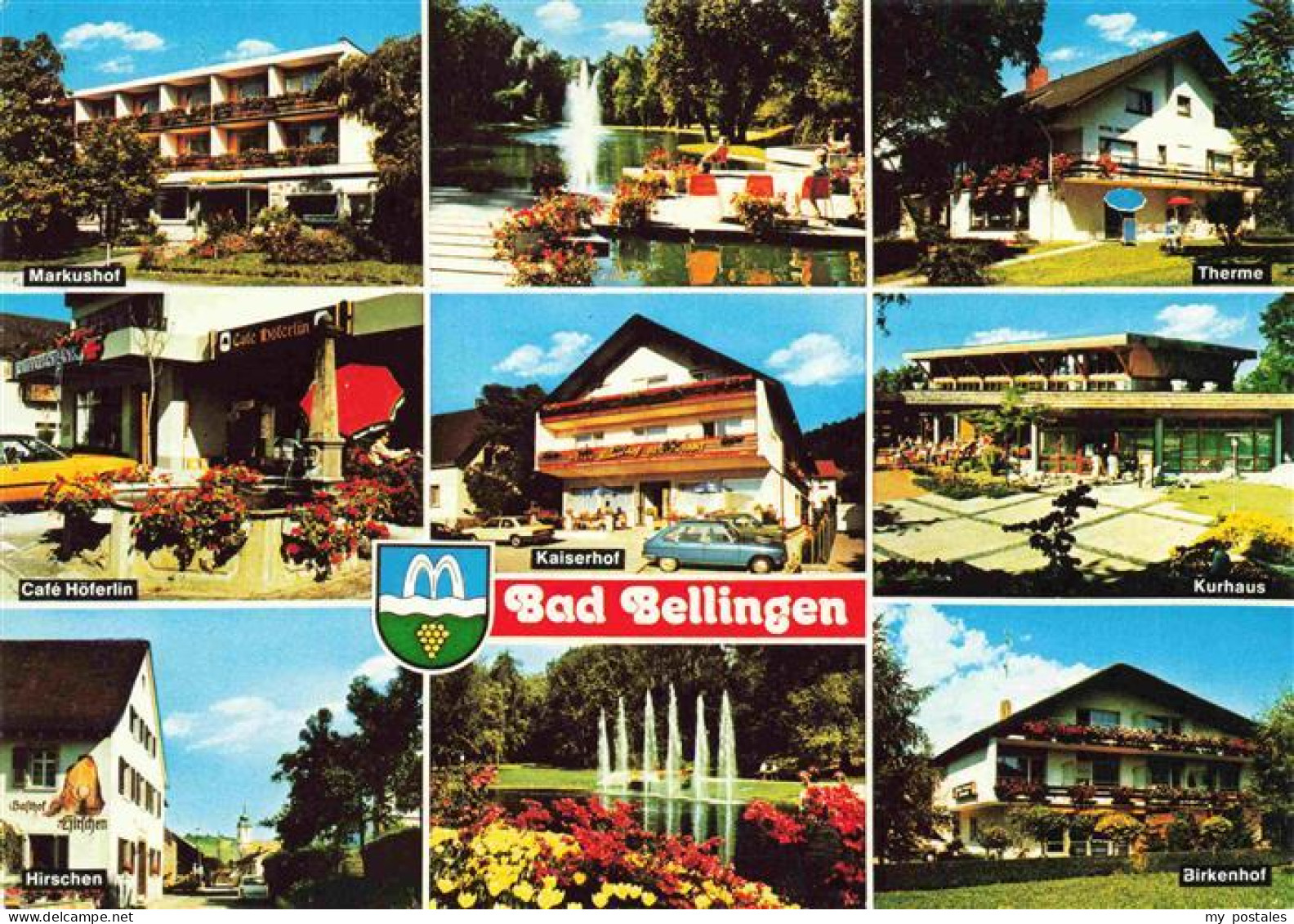 73968177 Bad_Bellingen Kurort Im Markgraeflerland Schwarzwald Kurhaus Café Gasth - Bad Bellingen