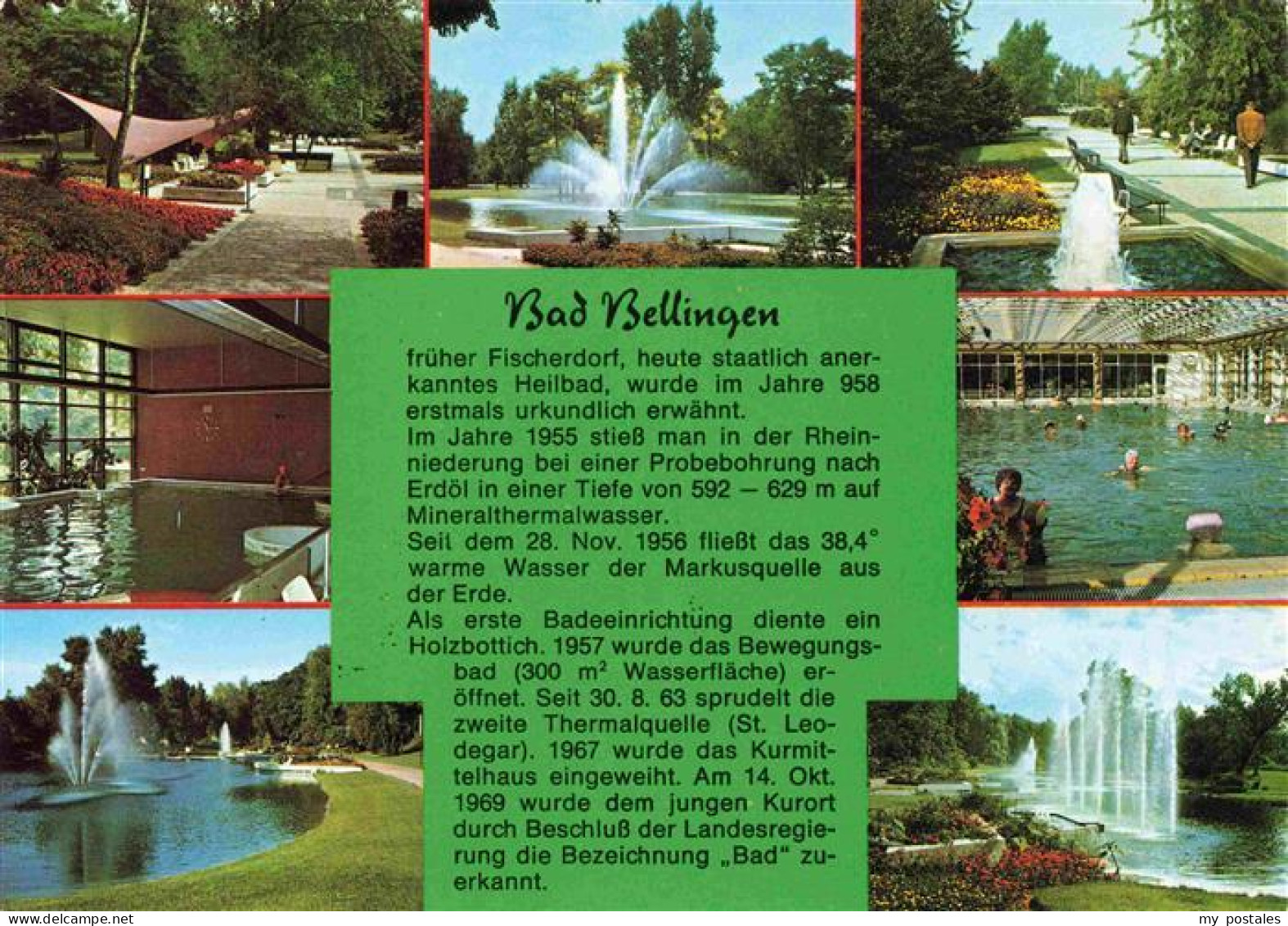 73968176 Bad_Bellingen Kurort Im Markgraeflerland Schwarzwald Thermalbad Kurpark - Bad Bellingen