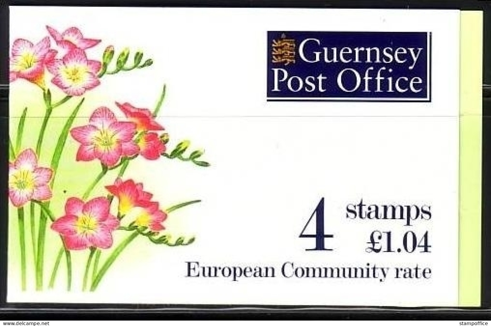 GUERNSEY MH 0-15 POSTFRISCH(MINT) BLUMEN 1997 FRESIEN - Guernsey