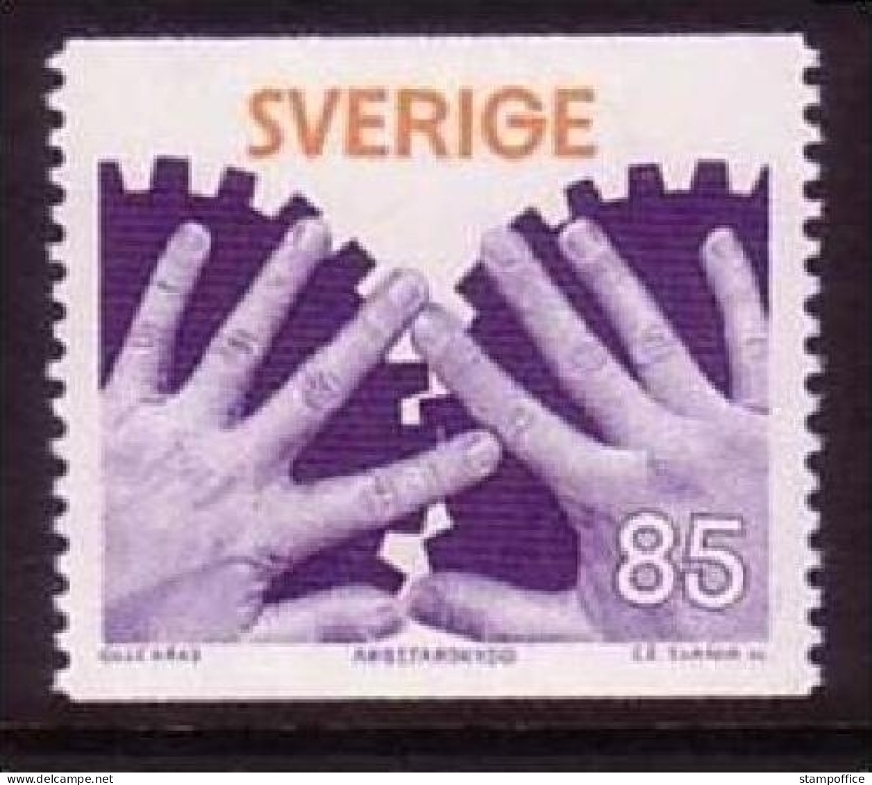 SCHWEDEN MI-NR. 964 Y POSTFRISCH(MINT) ARBEITSSCHUTZ - Unused Stamps