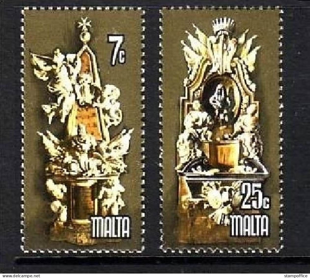 MALTA MI-NR. 569-570 POSTFRISCH EUROPA 1978 - BAUDENKMÄLER - 1978