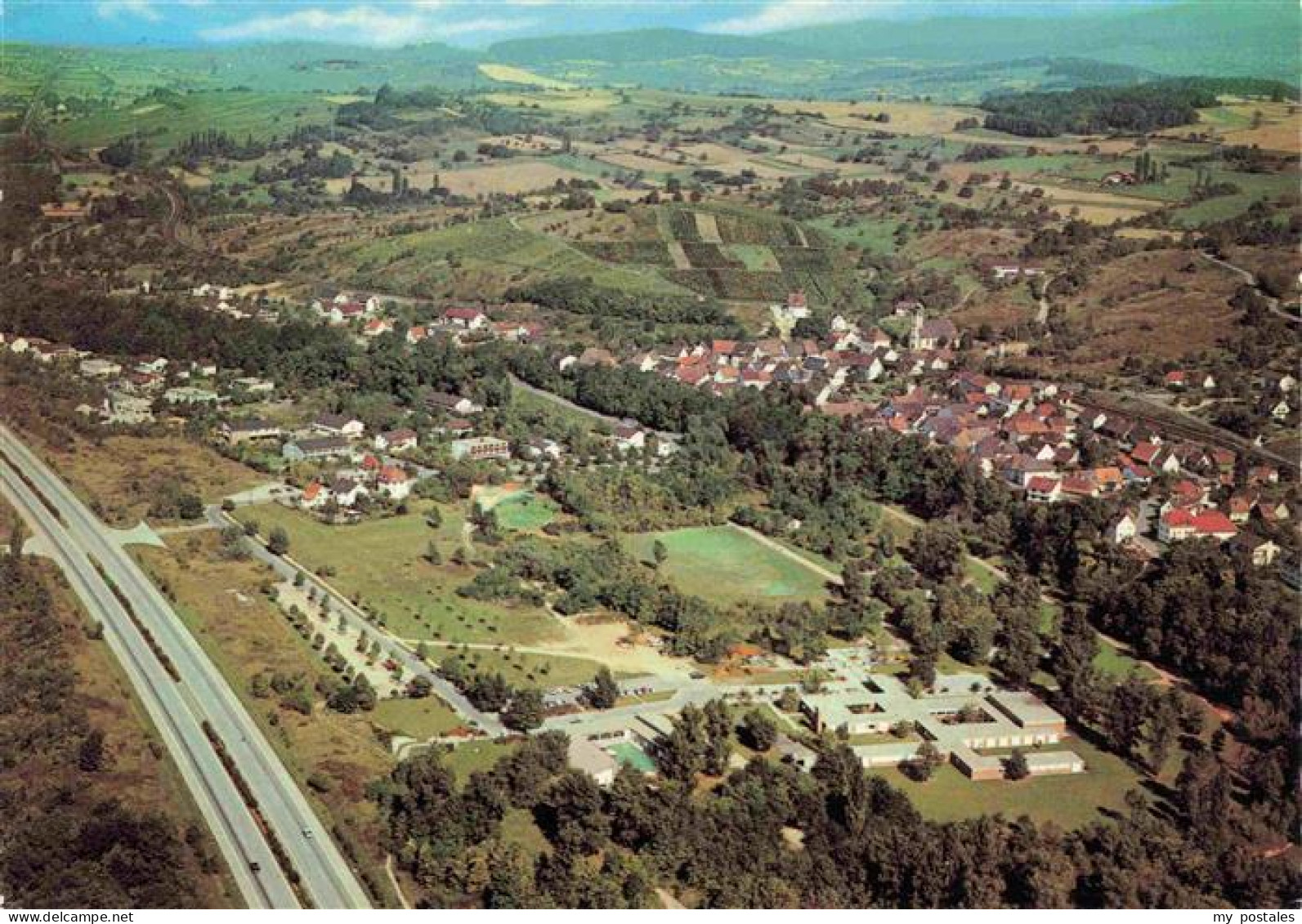 73968170 Bad_Bellingen Panorama Kurort Im Markgraeflerland Schwarzwald Thermalba - Bad Bellingen