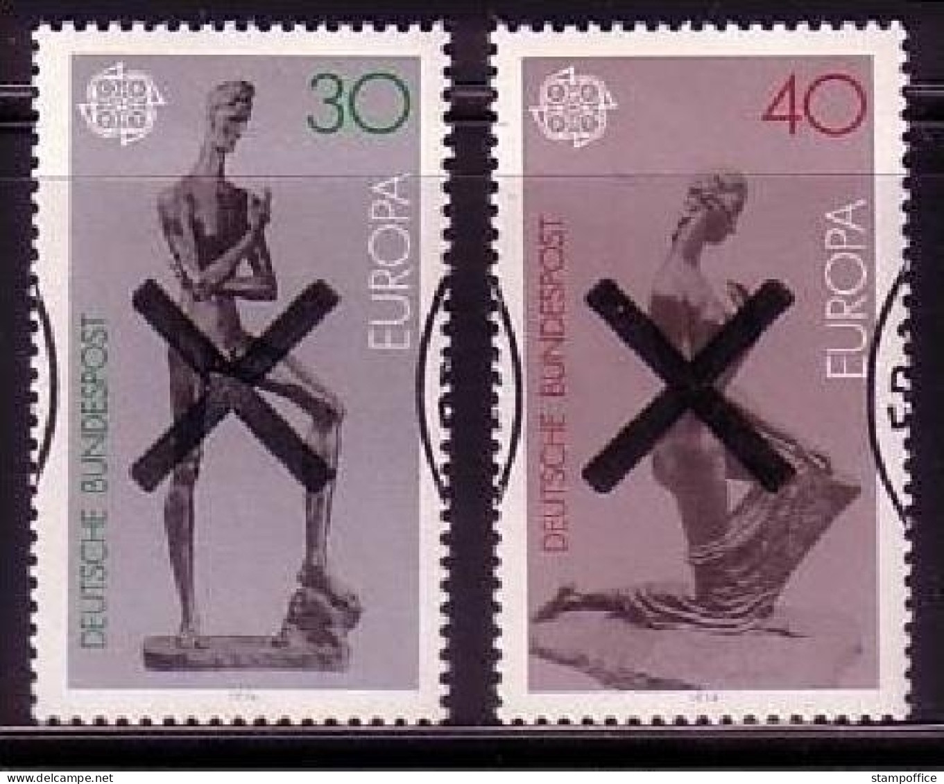 DEUTSCHLAND MI-NR. 804-805 POSTFRISCH(MINT) CEPT 1974 ANDREASKREUZ - 1974