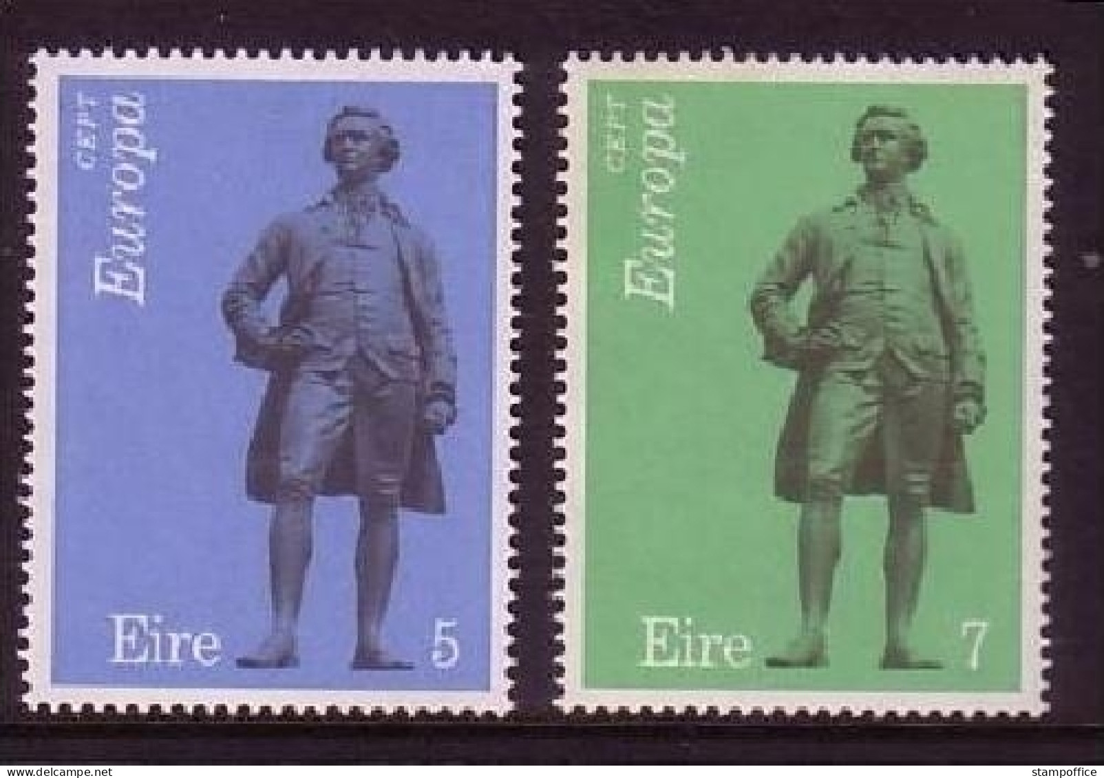 IRLAND MI-NR. 302-303 POSTFRISCH(MINT) EUROPA 1974 SKULPTUREN - 1974