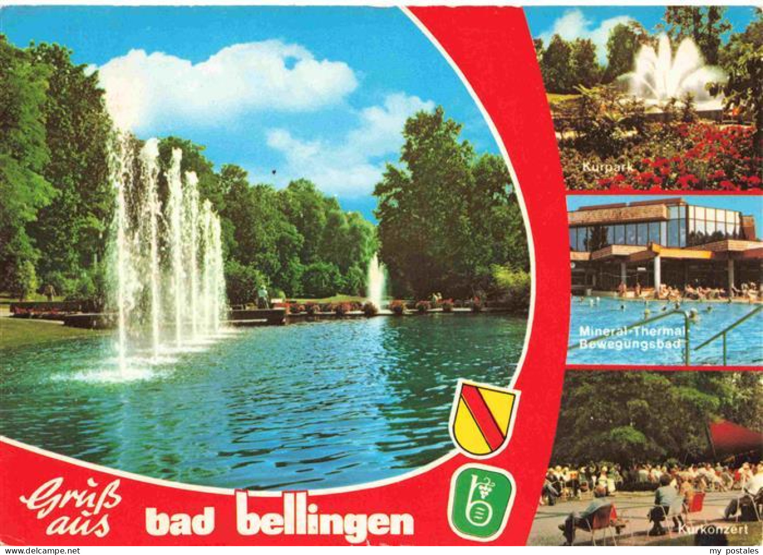 73968163 Bad_Bellingen Mineral-Thermalbad Kurpark Kurkonzert Fontaene Kurort Im  - Bad Bellingen