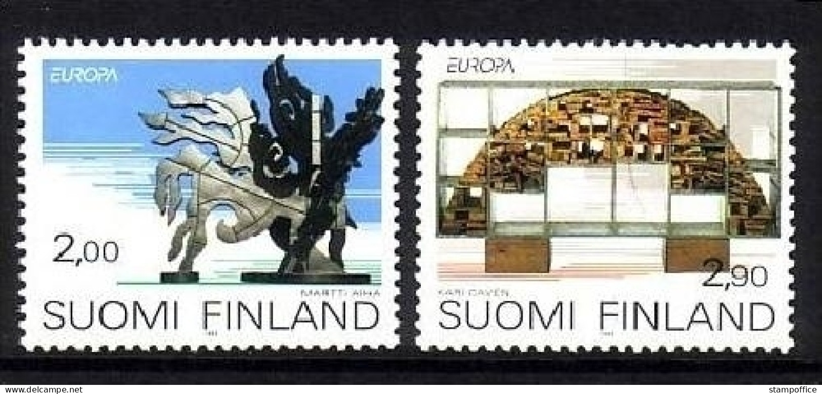 FINNLAND MI-NR. 1206-1207 POSTFRISCH(MINT) EUROPA 1993 ZEITGENÖSSISCHE KUNST SKULPTUREN - 1993