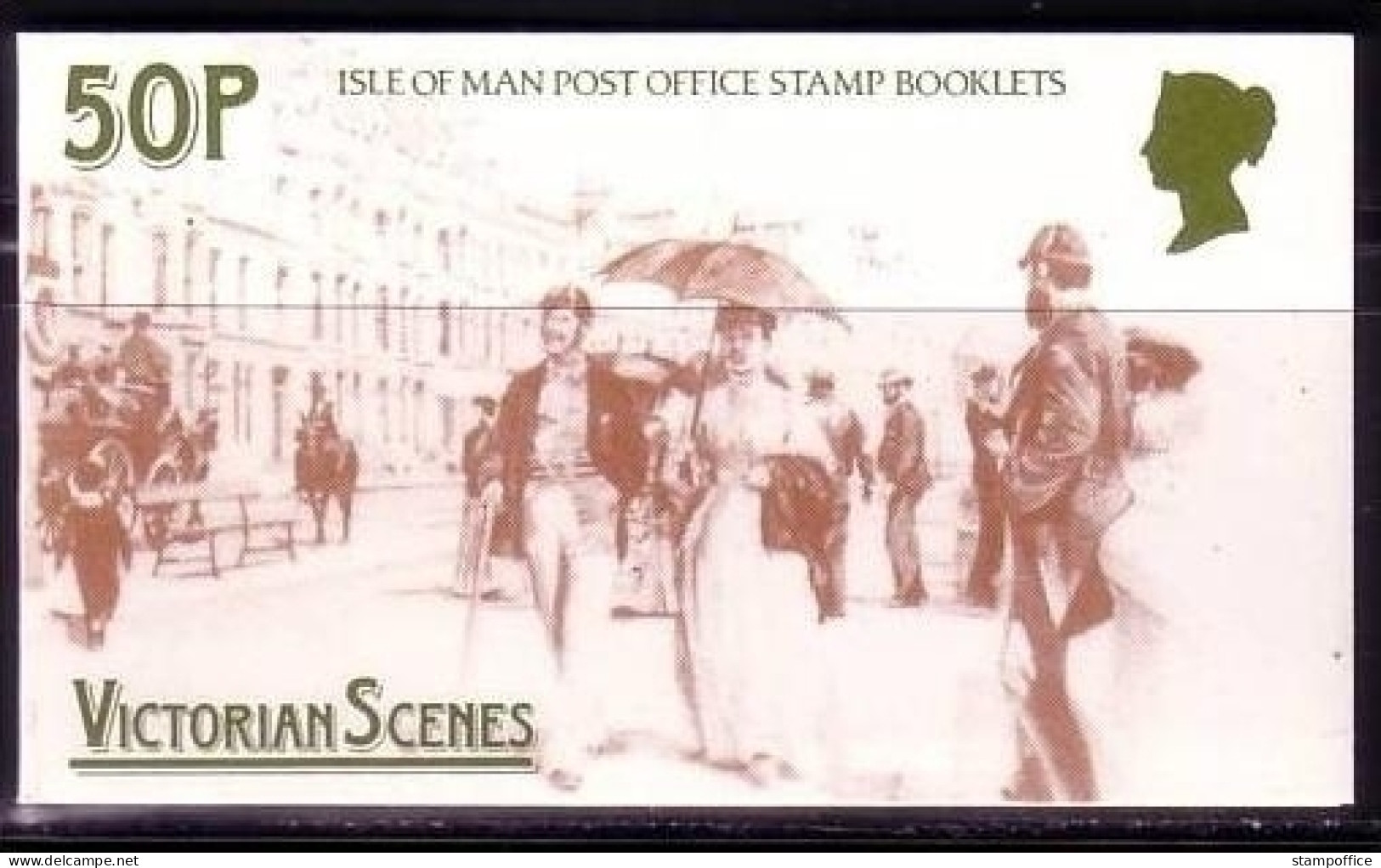 ISLE OF MAN MH 12 POSTFRISCH(MINT) VIKTORIANISCHE SZENE 1987 - Isola Di Man