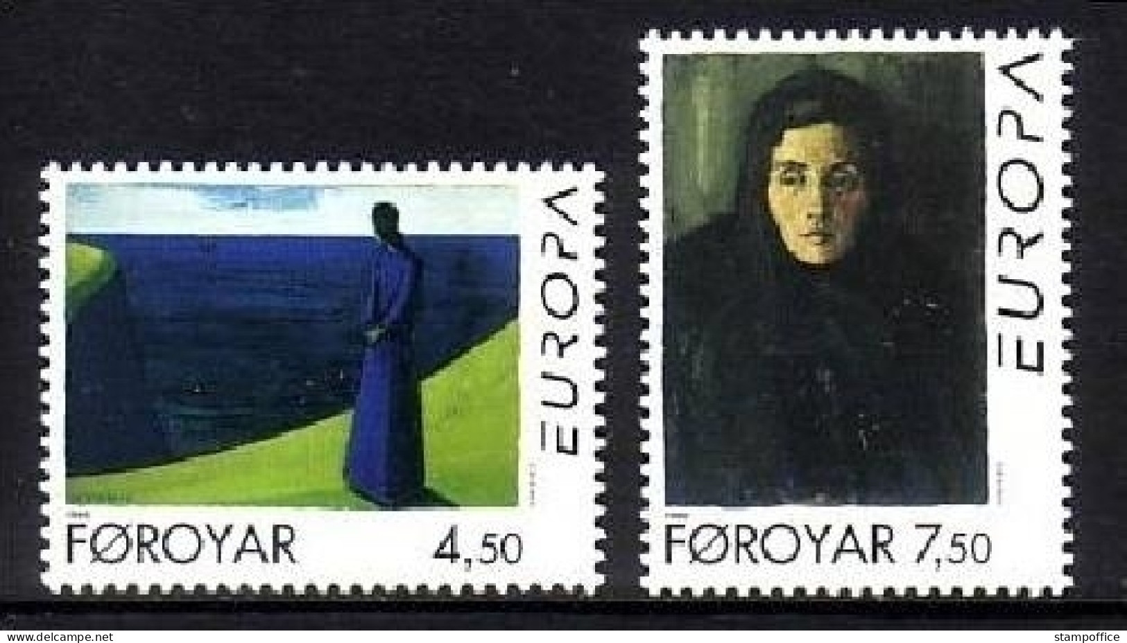 FÄRÖER MI-NR. 296-297 POSTFRISCH(MINT) EUROPA 1996 BERÜHMTE FRAUEN - 1996