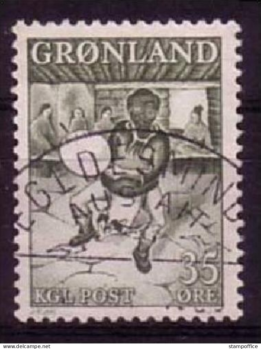 GRÖNLAND MI-NR. 46 GESTEMPELT(USED) SAGE "TROMMELTÄNZER" - Used Stamps