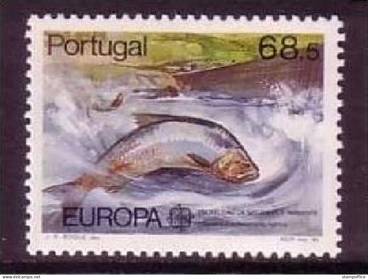 PORTUGAL MI-NR. 1690 POSTFRISCH(MINT) EUROPA 1986 - NATUR- Und UMWELTSCHUTZ FISCH - 1986