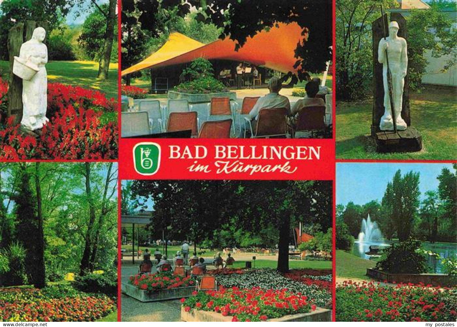 73968137 Bad_Bellingen Kurort Im Markgraeflerland Schwarzwald Kurpark Statuen Ko - Bad Bellingen