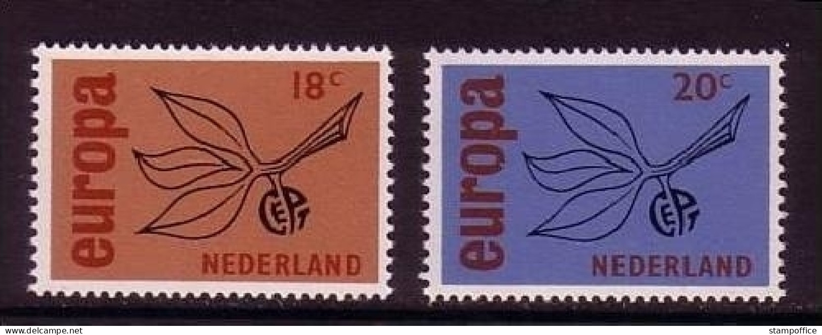 NIEDERLANDE MI-NR. 848-849 POSTFRISCH(MINT) EUROPA 1965 - ZWEIG - 1965