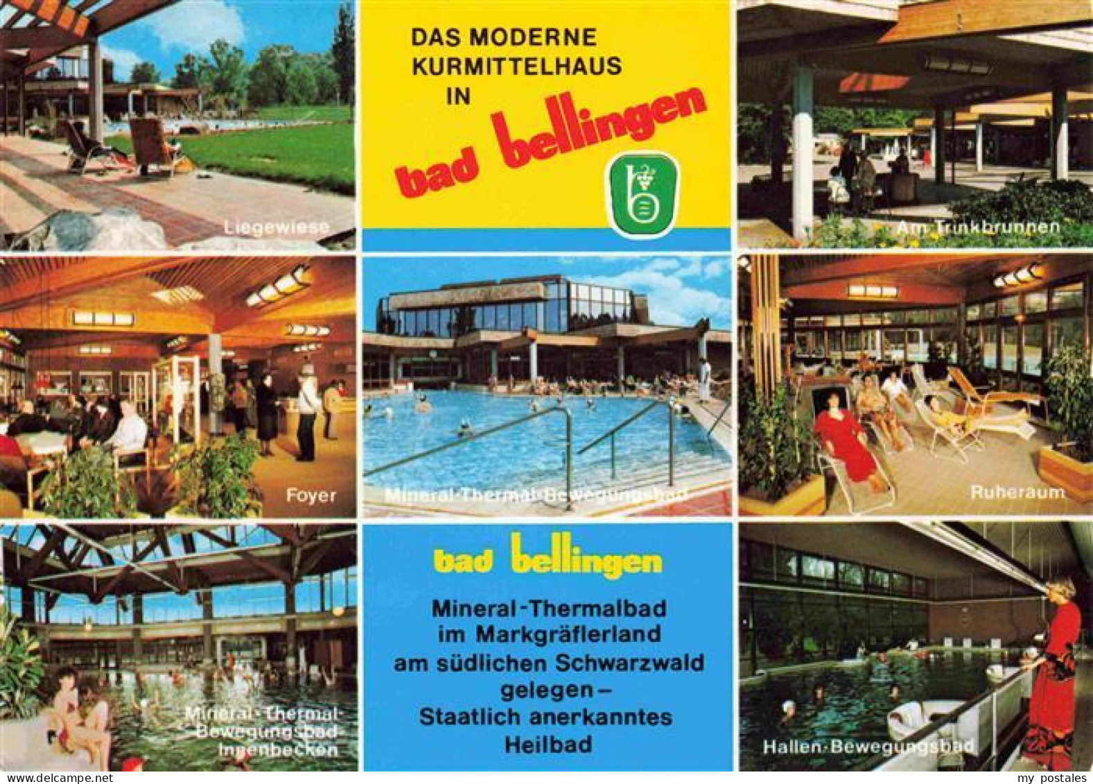 73968133 Bad_Bellingen Kurmittelhaus Trinkbrunnen Thermalbad Kurort Im Markgraef - Bad Bellingen