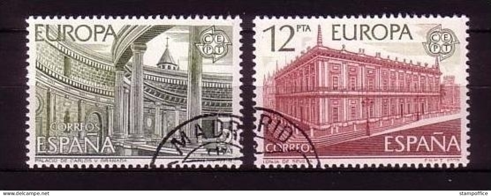 SPANIEN MI-NR. 2366-2367 GESTEMPELT(USED) EUROPA 1978 BAUDENKMÄLER - 1978