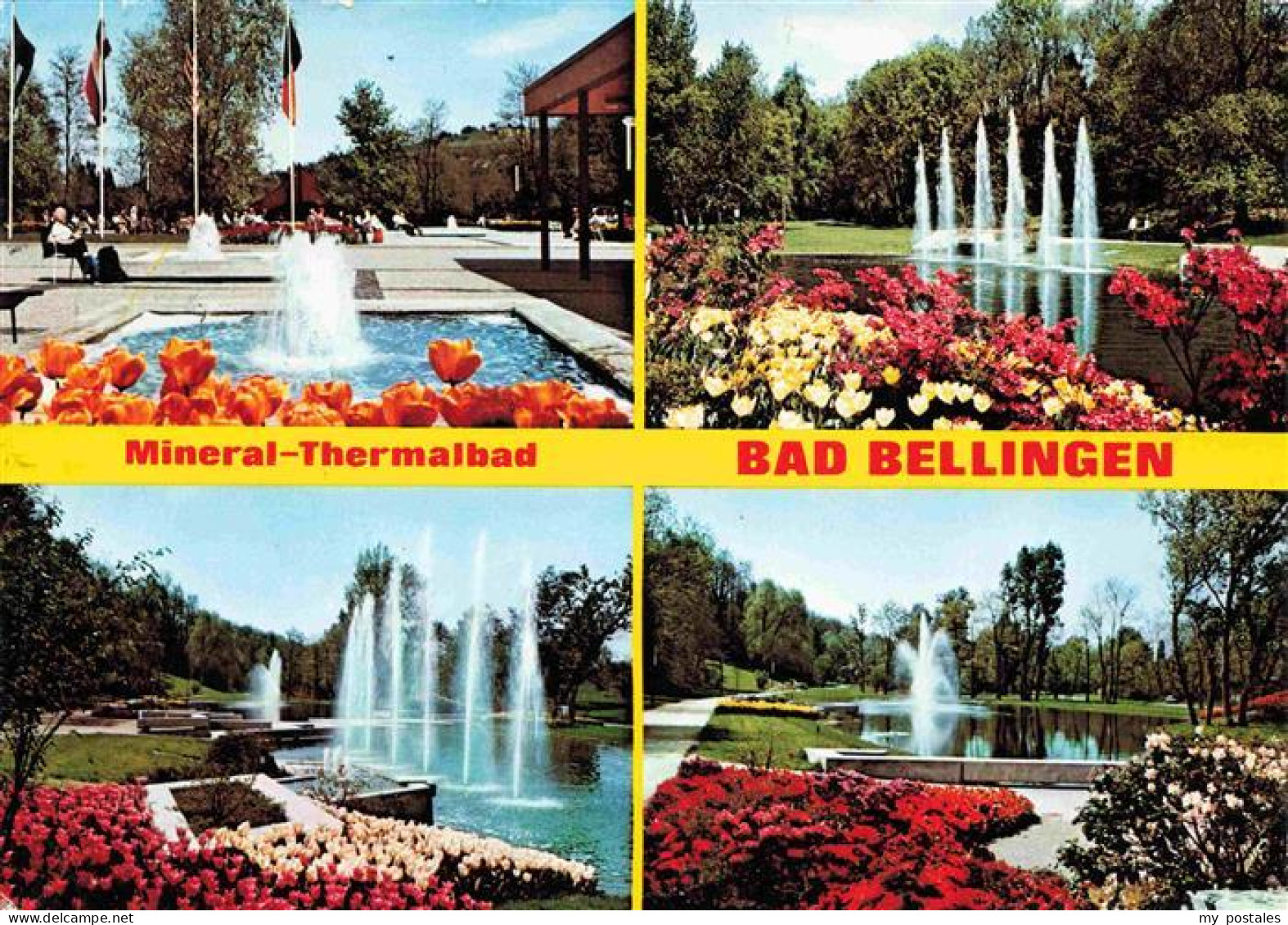 73968117 Bad_Bellingen Mineral-Thermalbad Kurpark Wasserspiele - Bad Bellingen