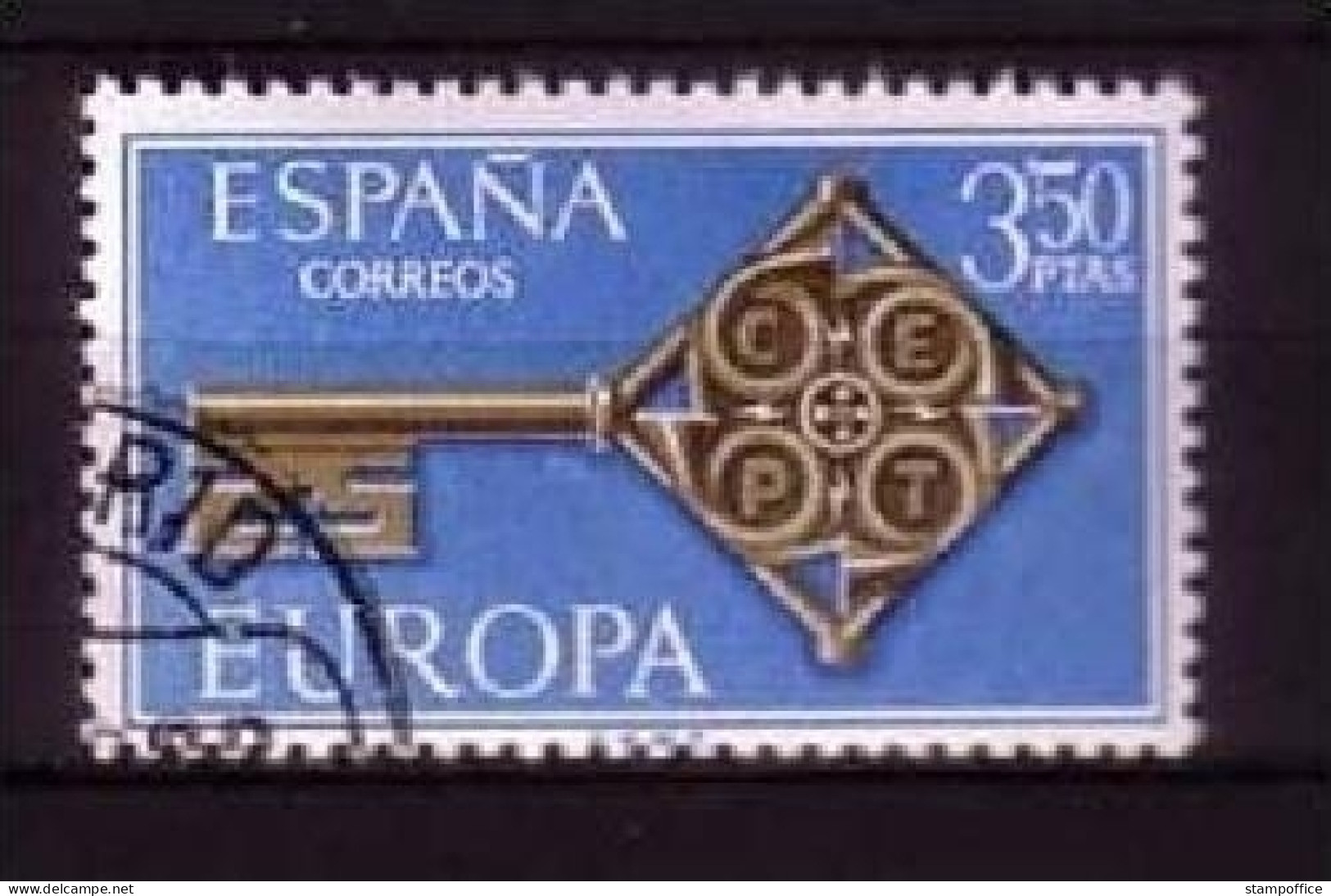 SPANIEN MI-NR. 1755 O EUROPA 1968 - KREUZBARTSCHLÜSSEL - 1968