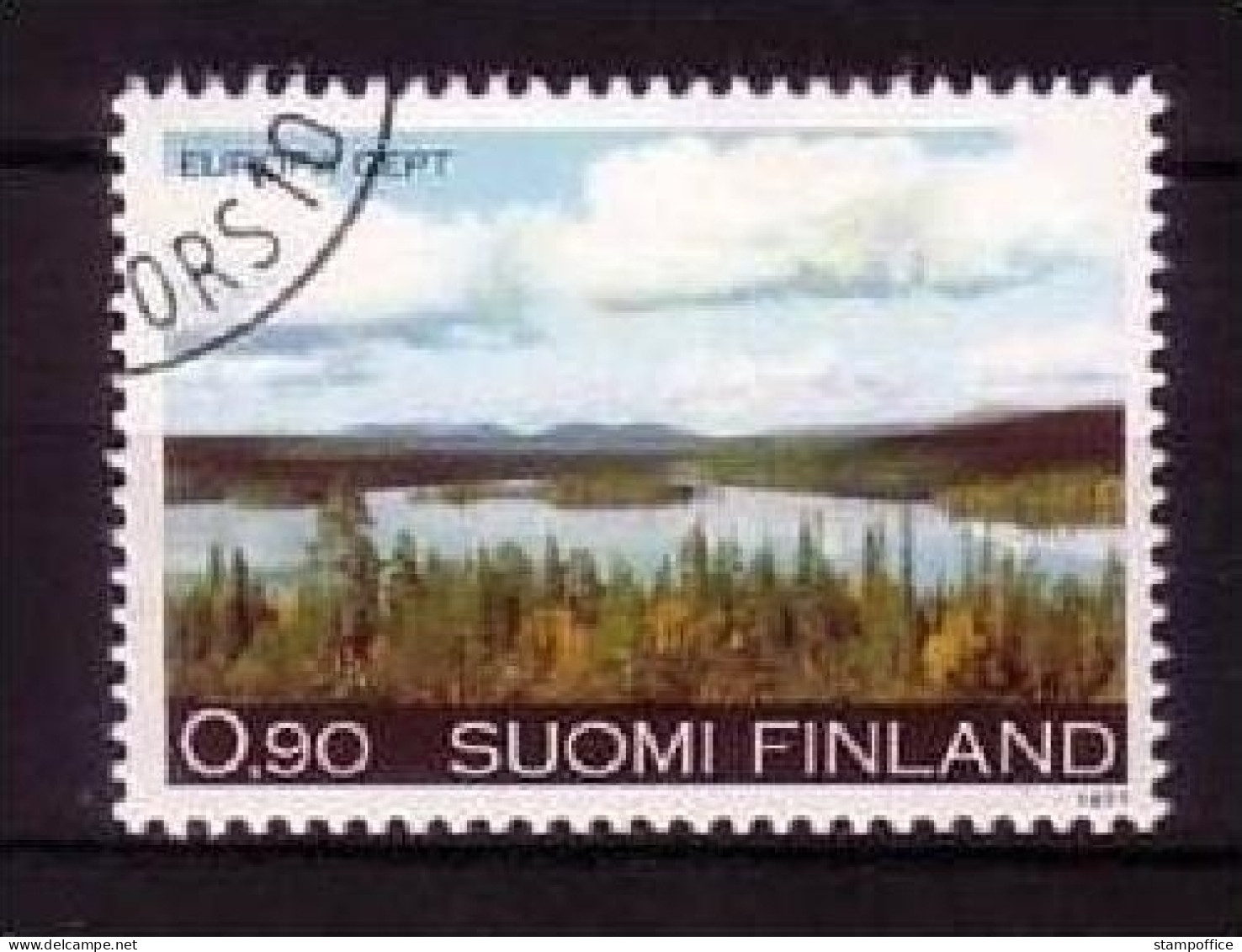 FINNLAND MI-NR. 808 GESTEMPELT(USED) EUROPA 1977 - LANDSCHAFTEN - 1977