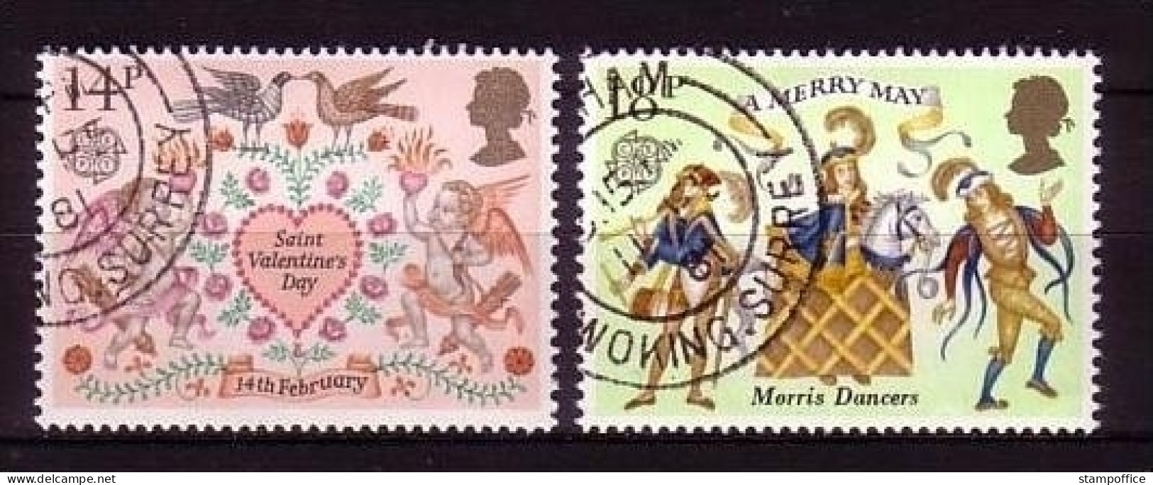 GROSSBRITANNIEN MI-NR. 867-868 GESTEMPELT(USED) EUROPA 1981 FOLKLORE - 1981