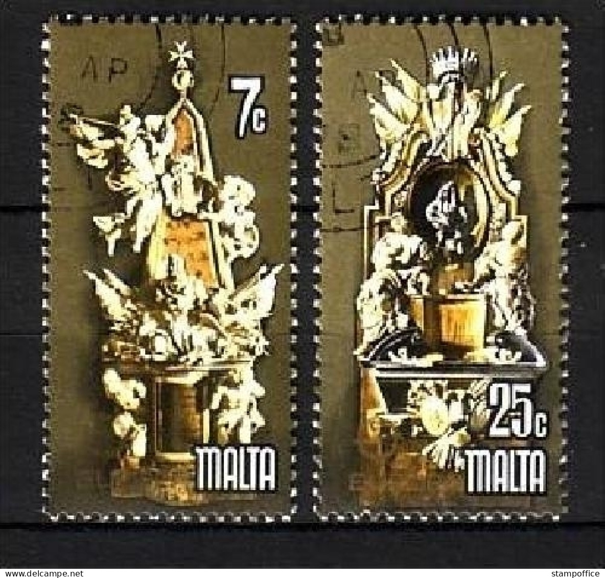 MALTA MI-NR. 569-570 GESTEMPELT(USED) EUROPA 1978 BAUDENKMÄLER - 1978