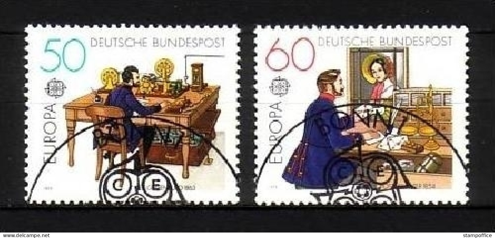 DEUTSCHLAND MI-NR. 1011-1012 GESTEMPELT(USED) EUROPA 1979 POST- Und FERNMELDEWESEN - 1979