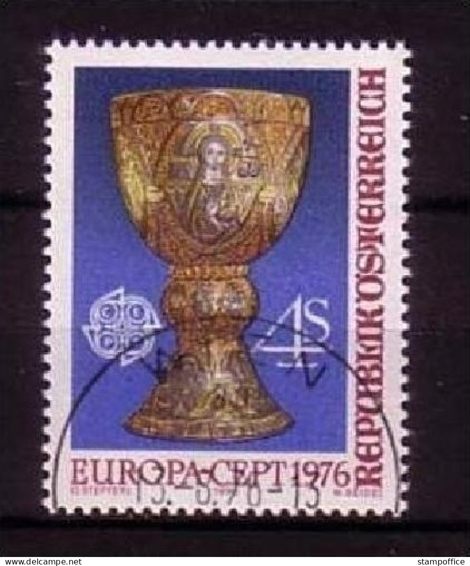 ÖSTERREICH MI-NR. 1516 GESTEMPELT(USED) EUROPA 1976 KUNSTHANDWERK - 1976