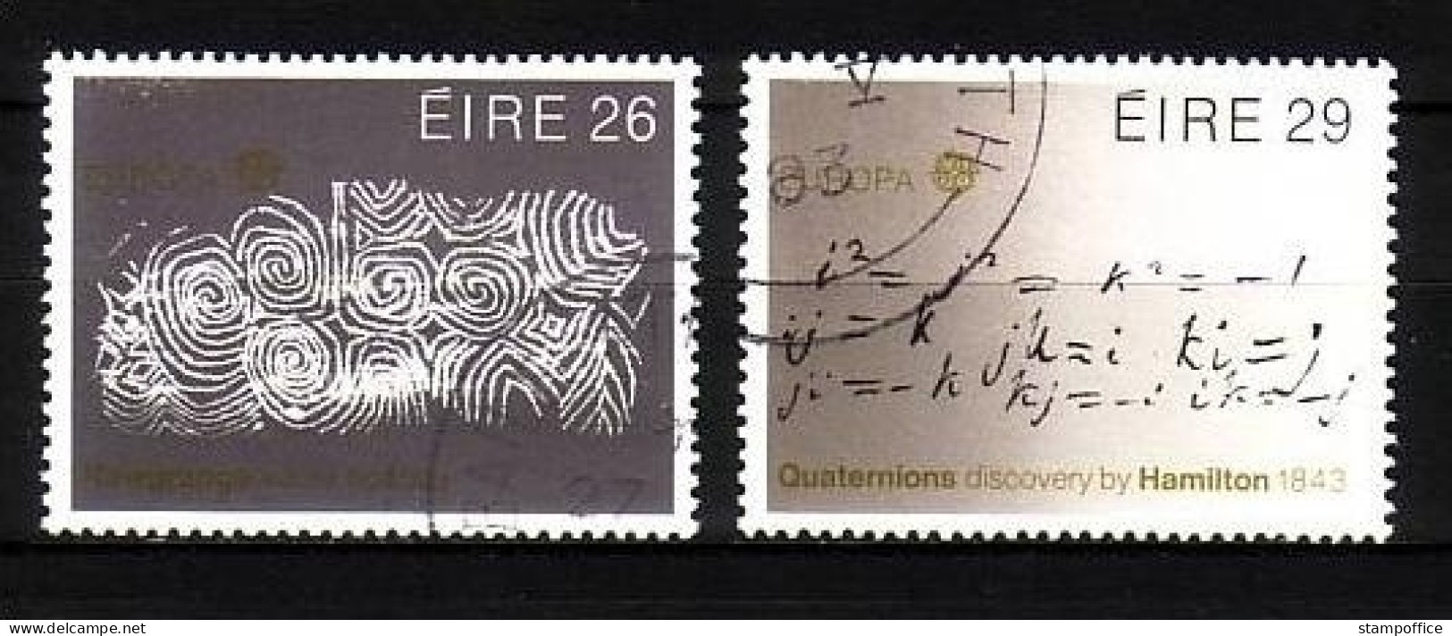 IRLAND MI-NR. 508-509 GESTEMPELT(USED) EUROPA 1983 GROSSE WERKE - 1983