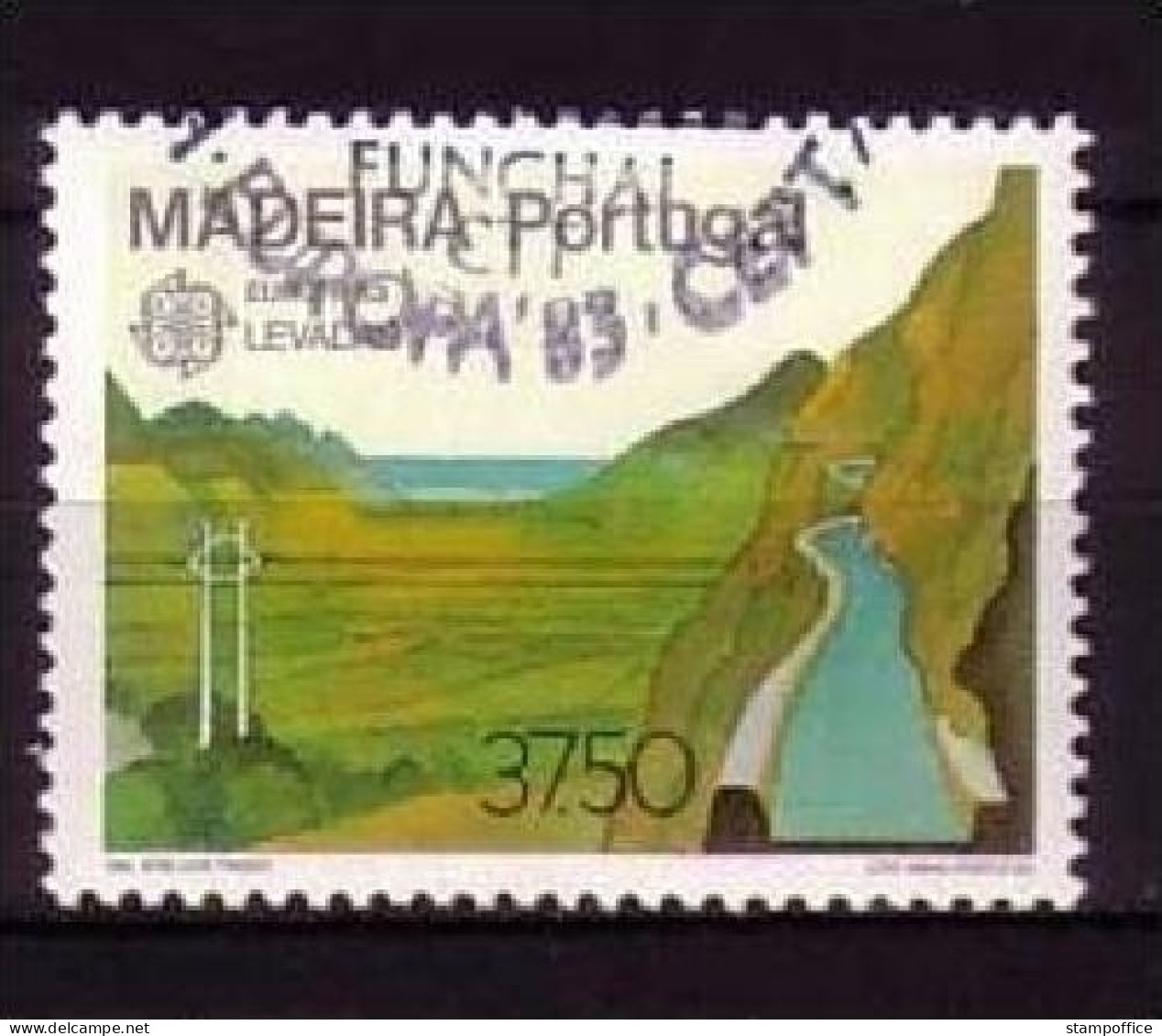 MADEIRA MI-NR. 83 O EUROPA 1983 - GROSSE WERKE LEVADAS BEWÄSSERUNGSKANÄLE - 1983