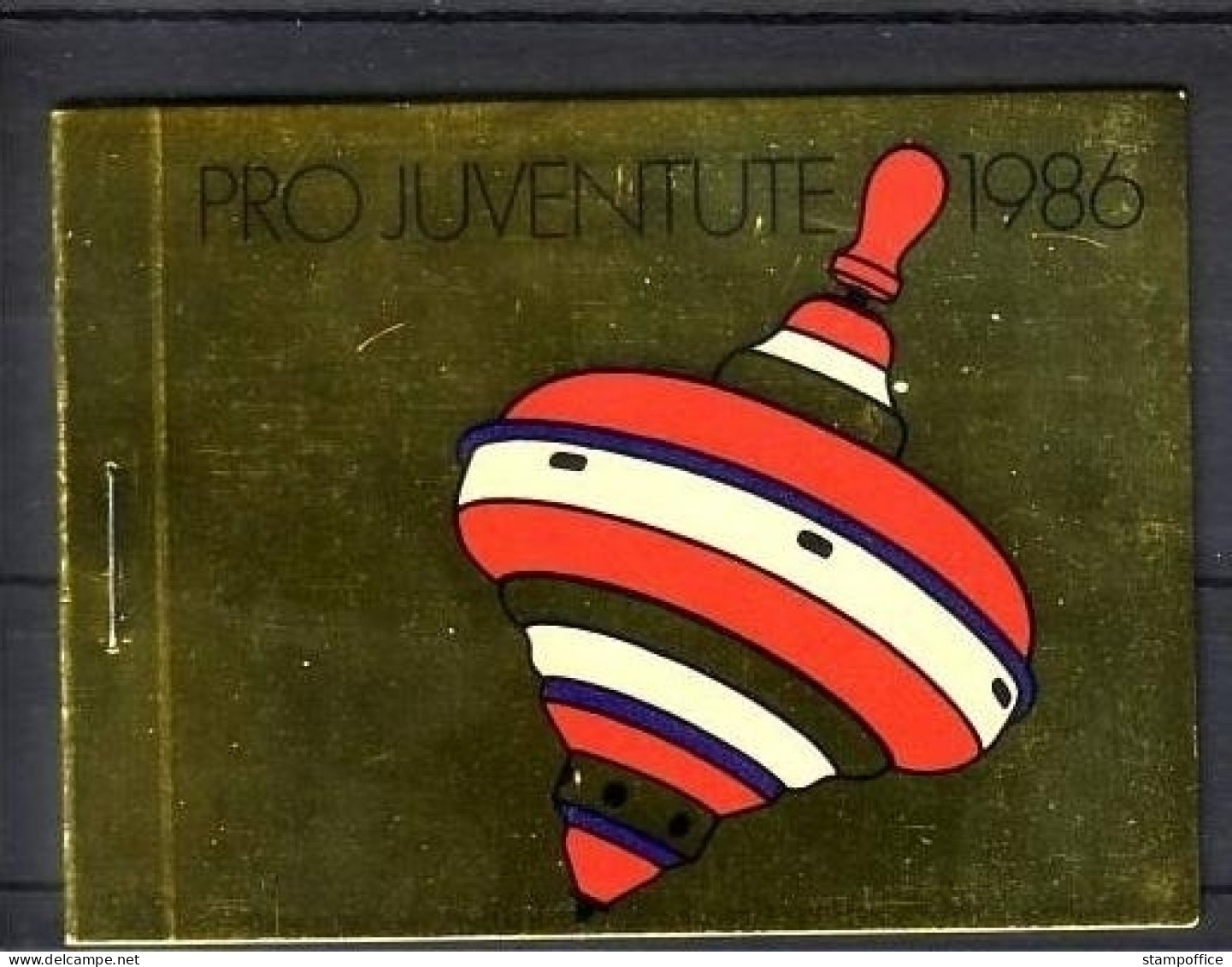 SCHWEIZ MH 0-82 GESTEMPELT(USED) PRO JUVENTUTE 1986 SPIELZEUG - Carnets